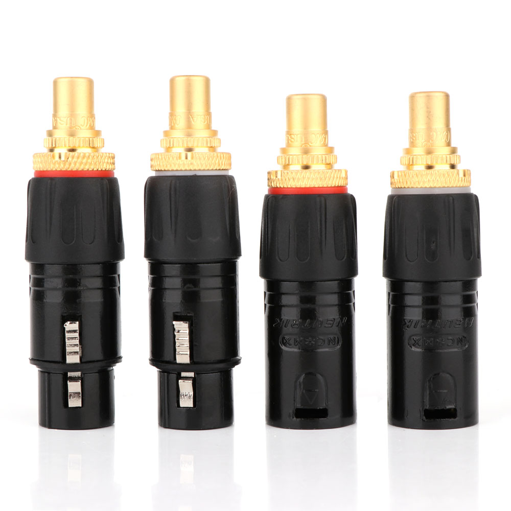 Cable Xlr Balanced - 2PC NEUTRIK XLR maschio a RCA