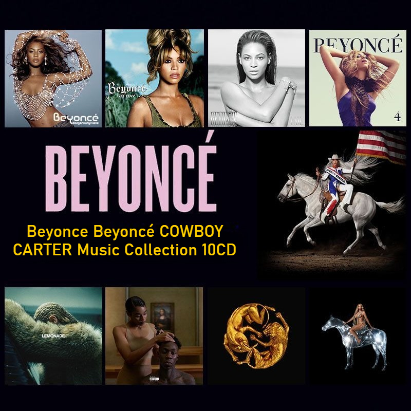 Audio Music Cd - Collezione di 10 CD di Beyoncé,