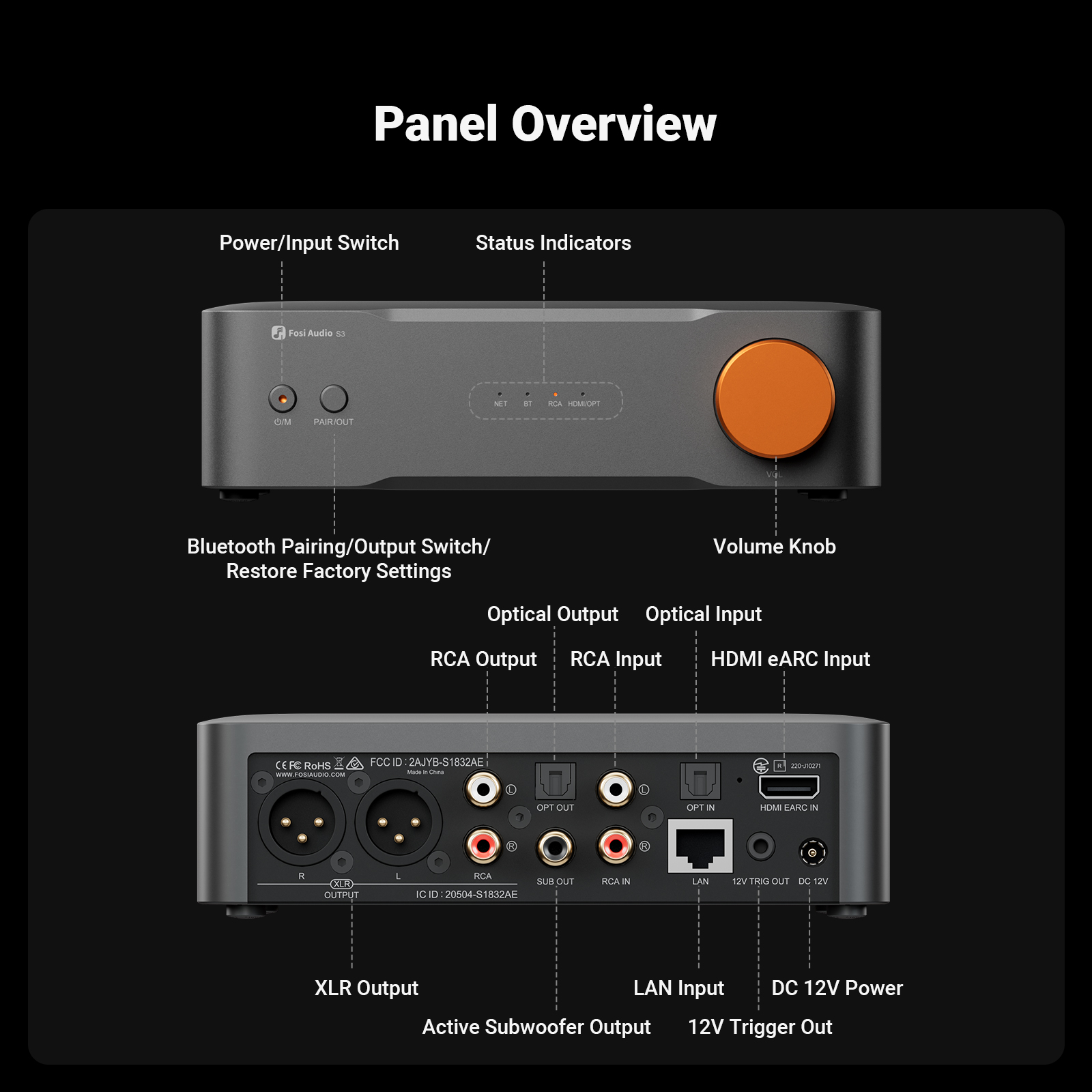 Cable Xlr Balanced - Fosi Audio Hi-Res Music Streamer DAC
