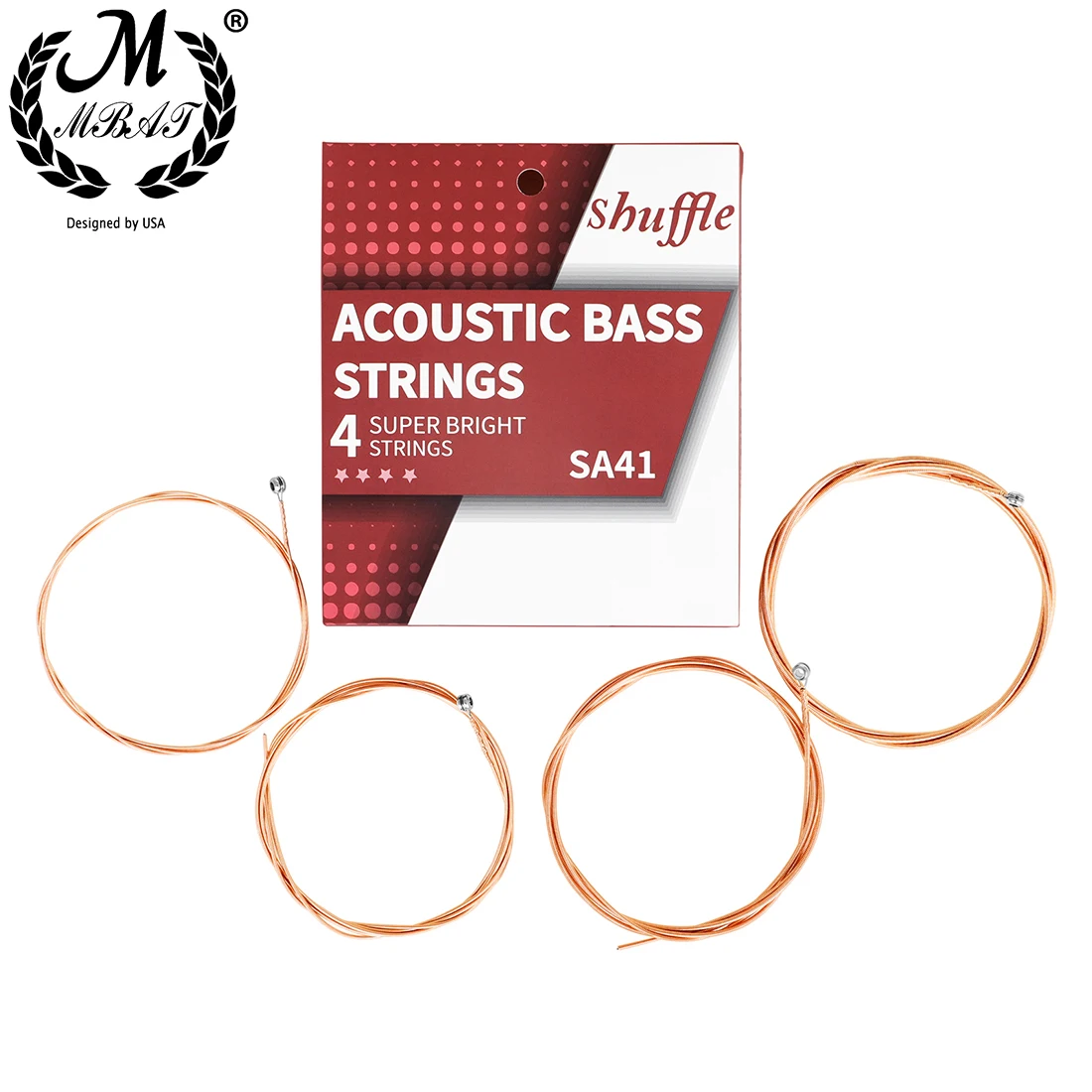 Bass Guitar Strings - M MBAT Corde per basso acustico