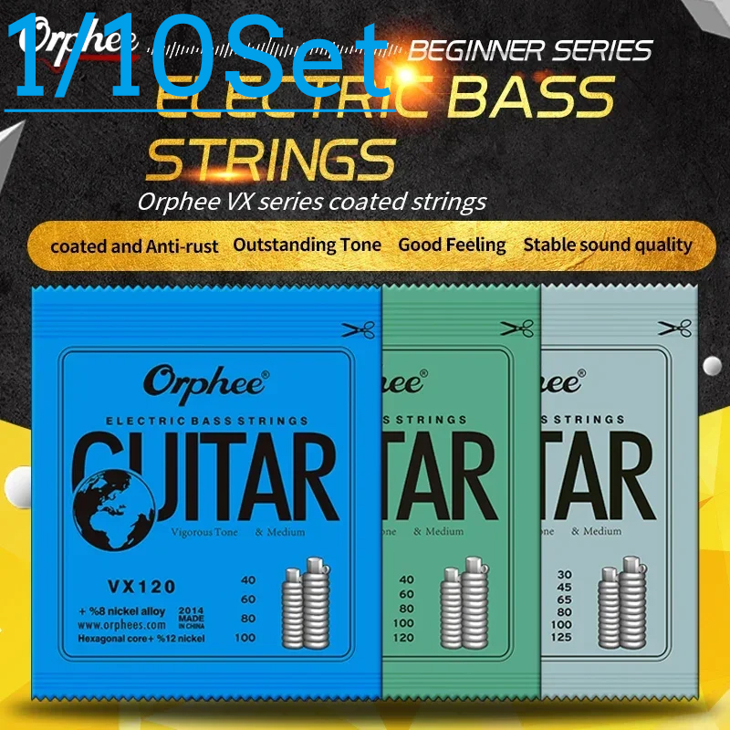 Bass Guitar Strings - Orphee 4/5/6 Corde per basso elettrico