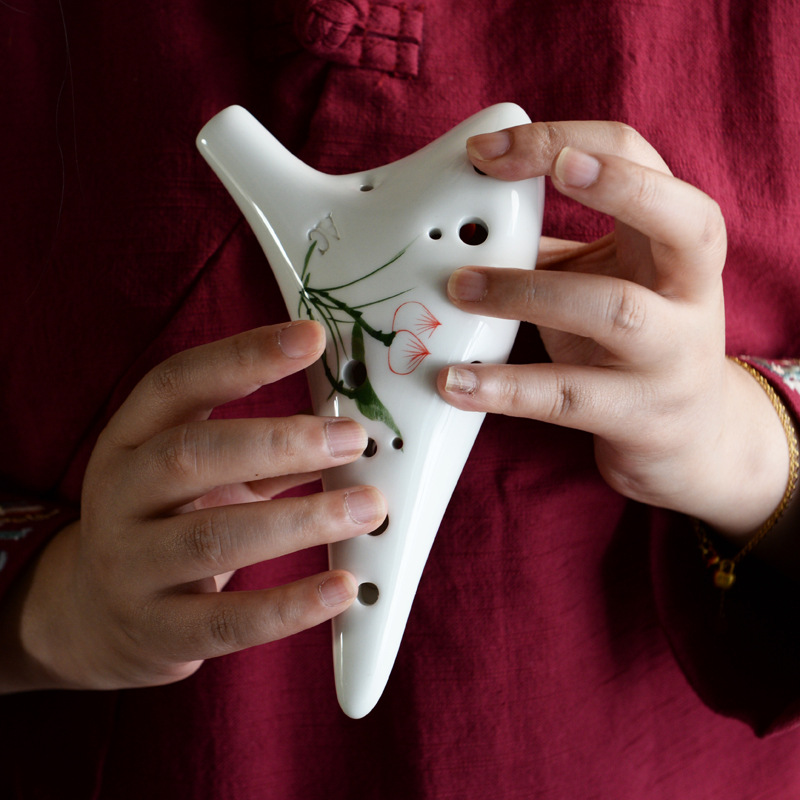 Ocarina Ceramic - Ocarina Professionale a 12 Fori per