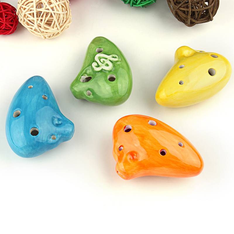 Ocarina Ceramic - Ocarina a 6 Fori in 4