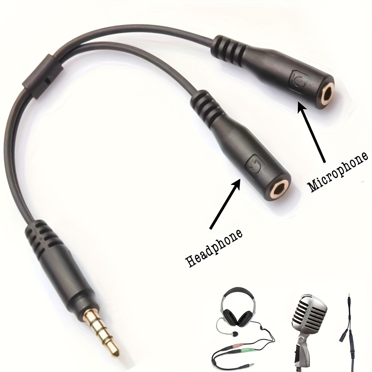 Audio Music Player - Adattatore cavo sdoppiatore audio stereo da