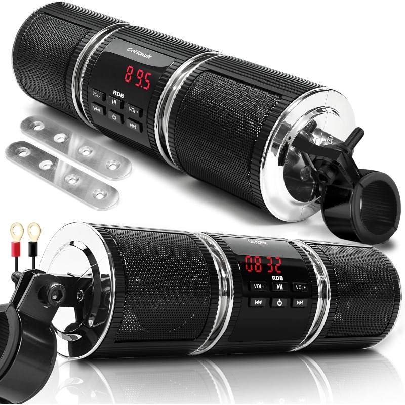 Audio Music Player - Altoparlante stereo per moto audio Bluetooth