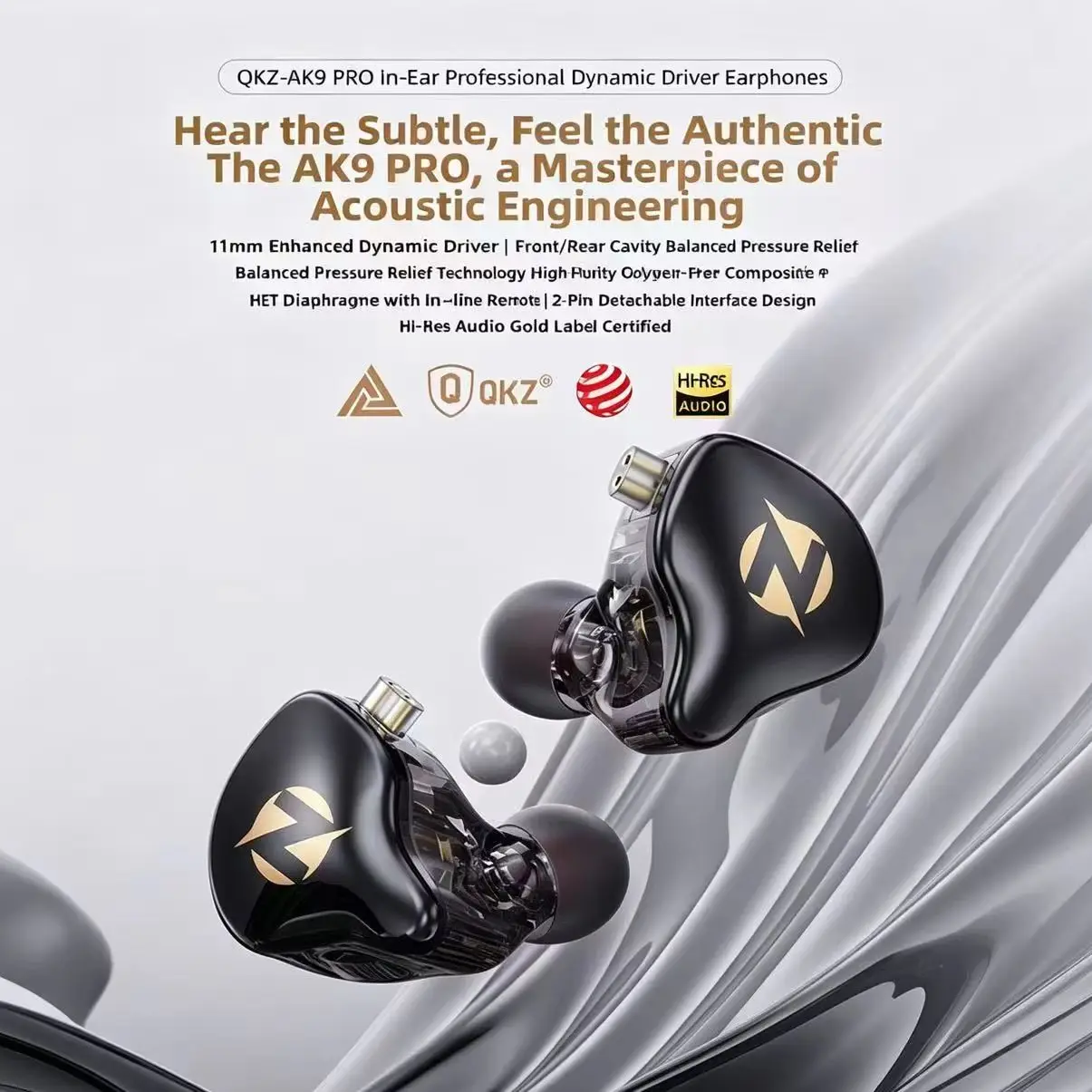 Audio Music Editing - Auricolari In-Ear QKZ AK9 PRO con