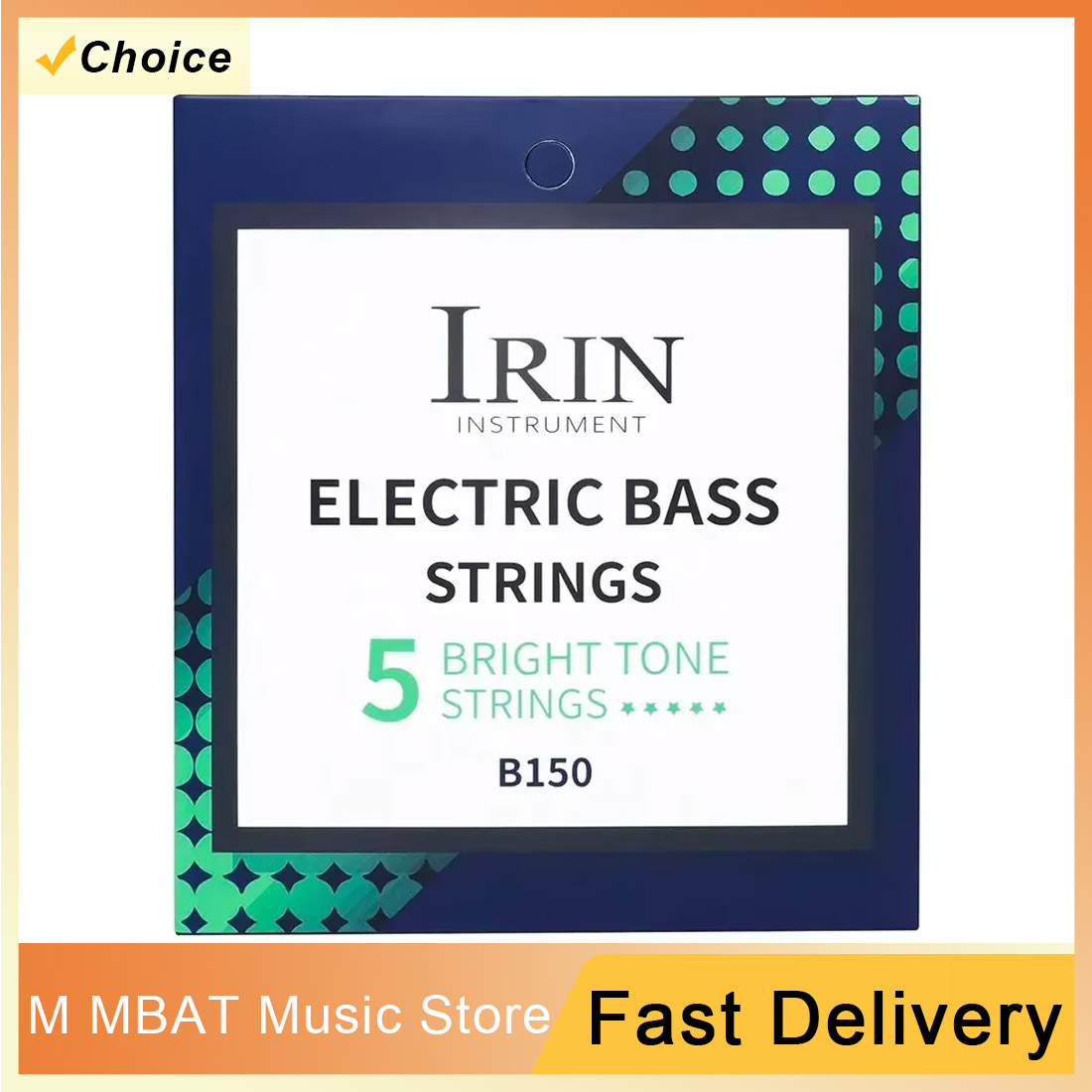 Bass Guitar Strings - M MBAT Basso Elettrico 5 Corde