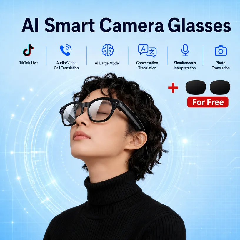 Occhiali Intelligenti AI per R - Audio Music Online Free recensione e prezzo
