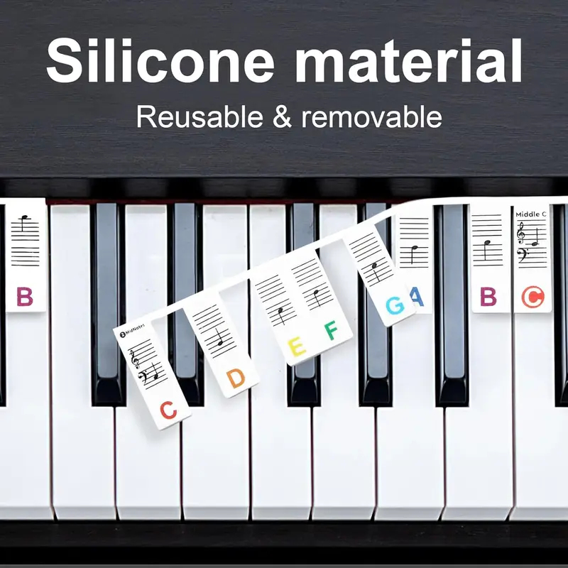 Adesivi per tasti del pianofor - Keyboard Piano 61 Key recensione e prezzo