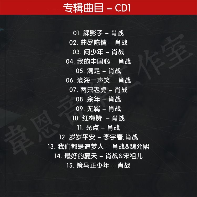 3 CD/Set Xiao Zhan Album Music - Audio Music Lollipop recensione e prezzo