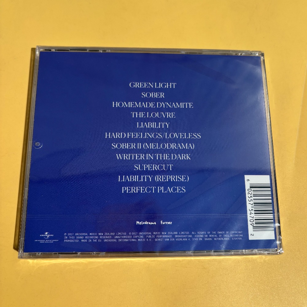 CD 'Melodrama' di Lorde, Disco - Audio Music Editing recensione e prezzo