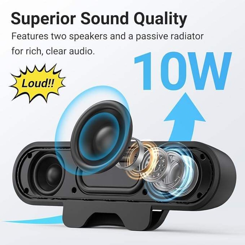 Soundbar USB portatile clip-on - Audio Music Online Free recensione e prezzo