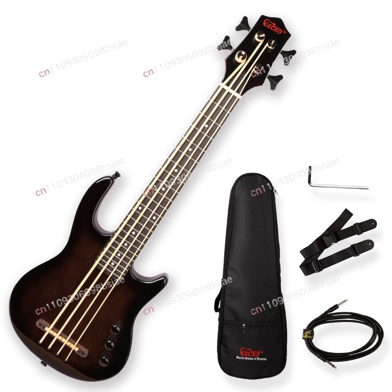 Basso Elettrico Nero con Manic - Bass Guitar Strings recensione e prezzo