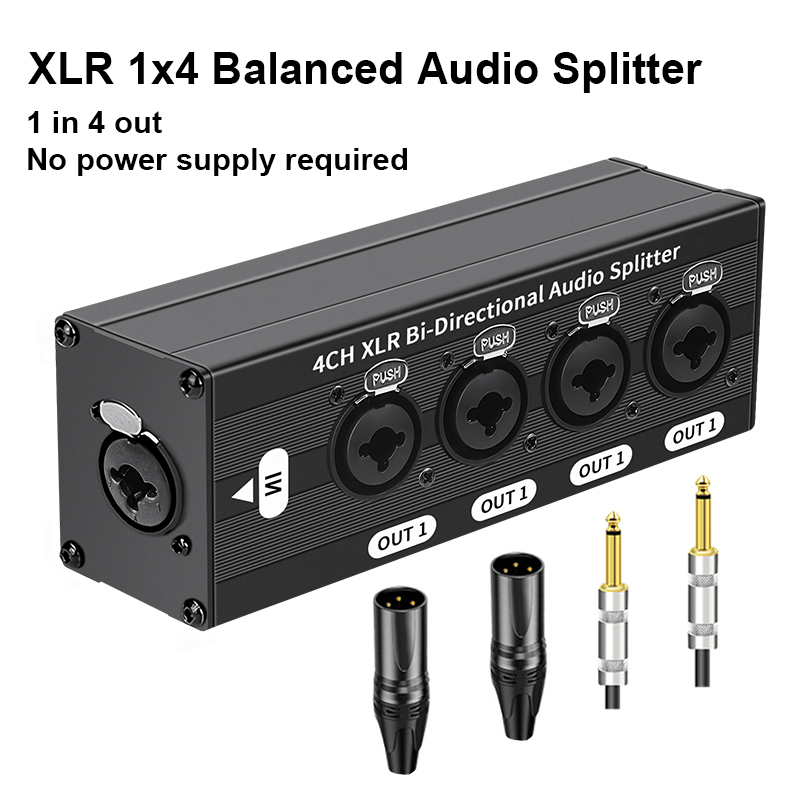 Splitter Audio Bilanciato XLR  - Cable Xlr Balanced recensione e prezzo