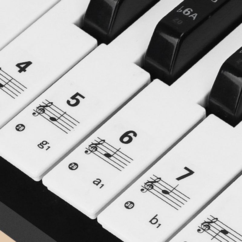 Adesivi trasparenti rimovibili - Keyboard Piano 61 Key recensione e prezzo