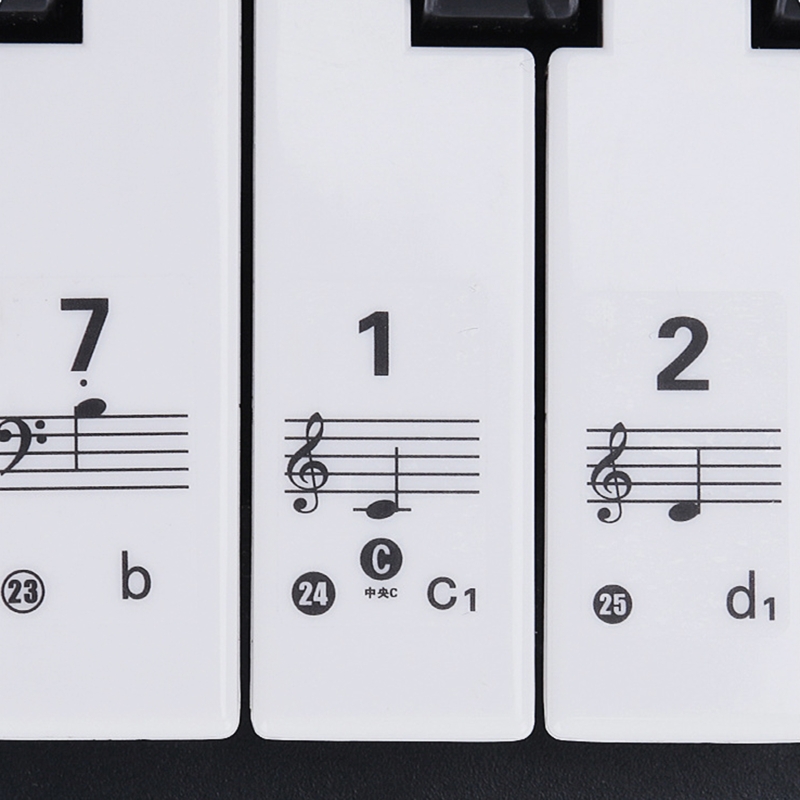 Adesivi trasparenti rimovibili - Keyboard Piano 61 Key recensione e prezzo