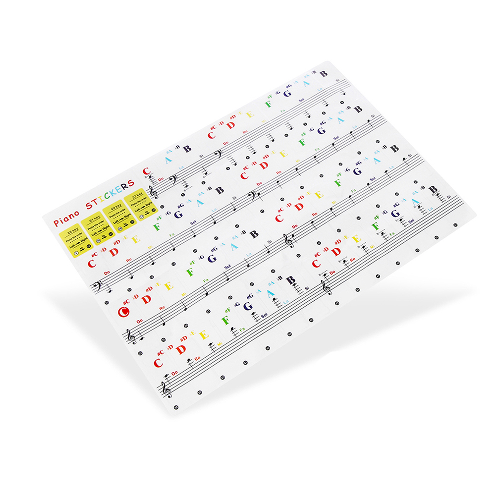 Adesivi trasparenti per tastie - Keyboard Piano 61 Key recensione e prezzo