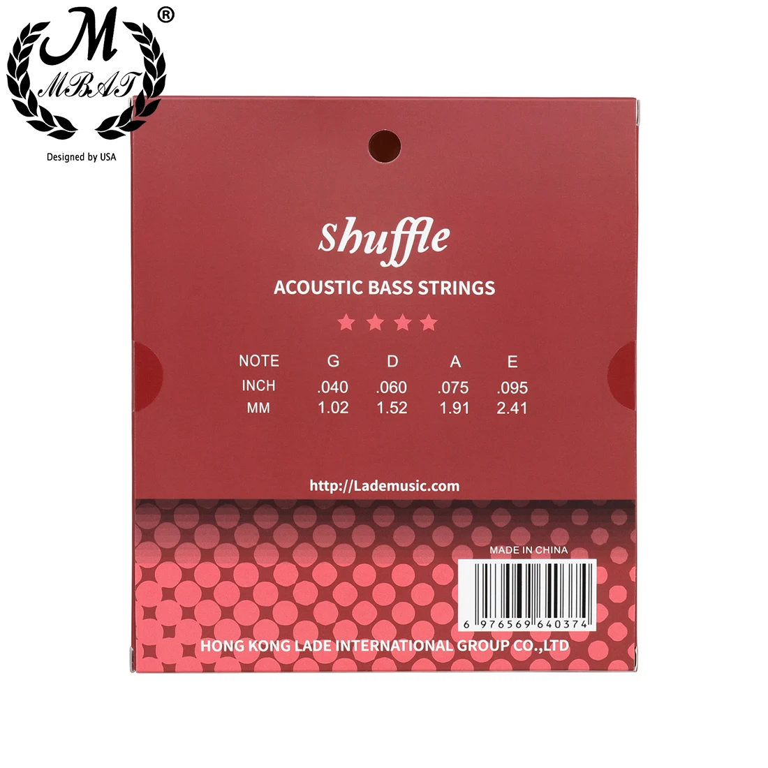 M MBAT Corde per basso acustic - Bass Guitar Strings recensione e prezzo