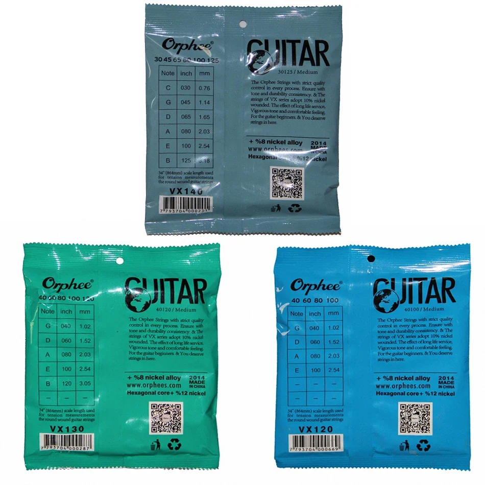 Orphee 4/5/6 Corde per basso e - Bass Guitar Strings recensione e prezzo