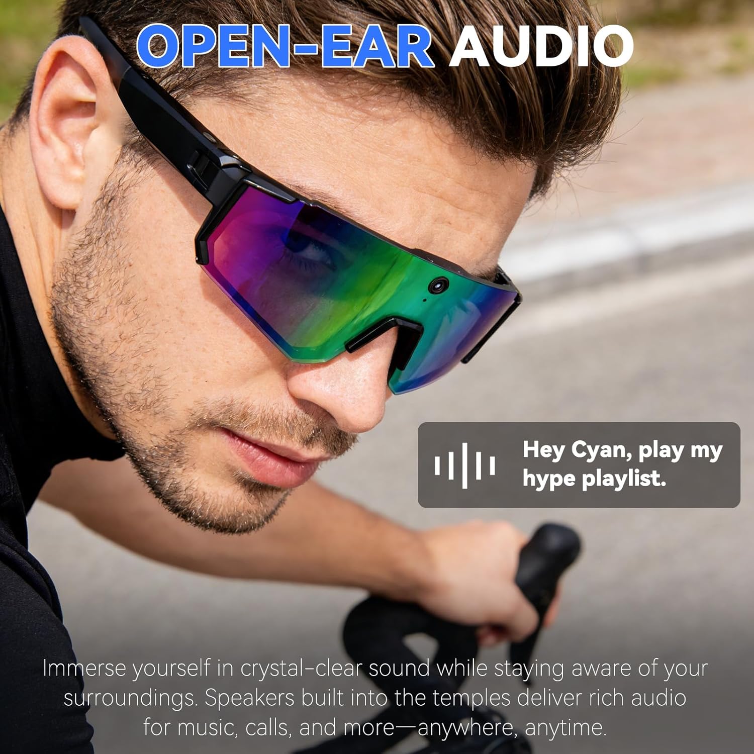 Nuovi occhiali intelligenti AI - Audio Music Recording recensione e prezzo