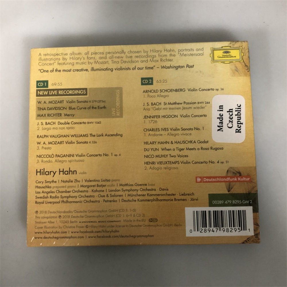CD 'Retrospective' di Hilary H - Audio Music Recording recensione e prezzo