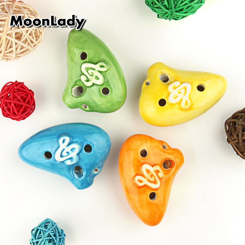 Ocarina a 6 Fori in 4 Colori,  - Ocarina Ceramic recensione e prezzo
