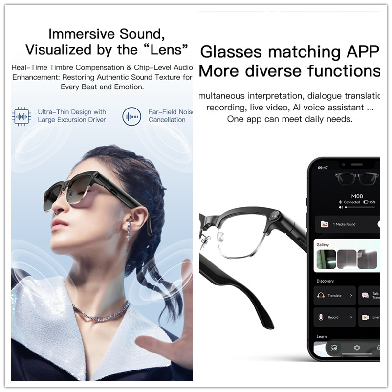 Nuovi Occhiali Smart 2026 con  - Audio Music Recording recensione e prezzo
