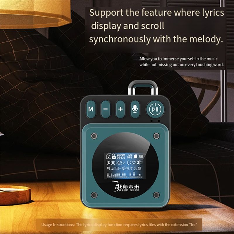 RISE-MP3 Lettore Musicale Regi - Audio Music To Lyrics recensione e prezzo