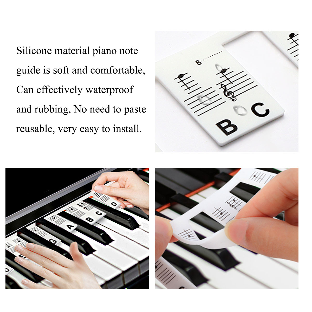 Adesivi per tastiera di pianof - Keyboard Piano 61 Key recensione e prezzo