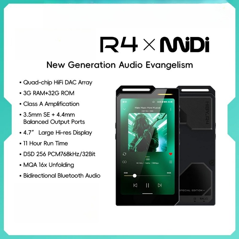 R4 MiDi Versione ES9018Q2M * 4 - Audio Music Player recensione e prezzo