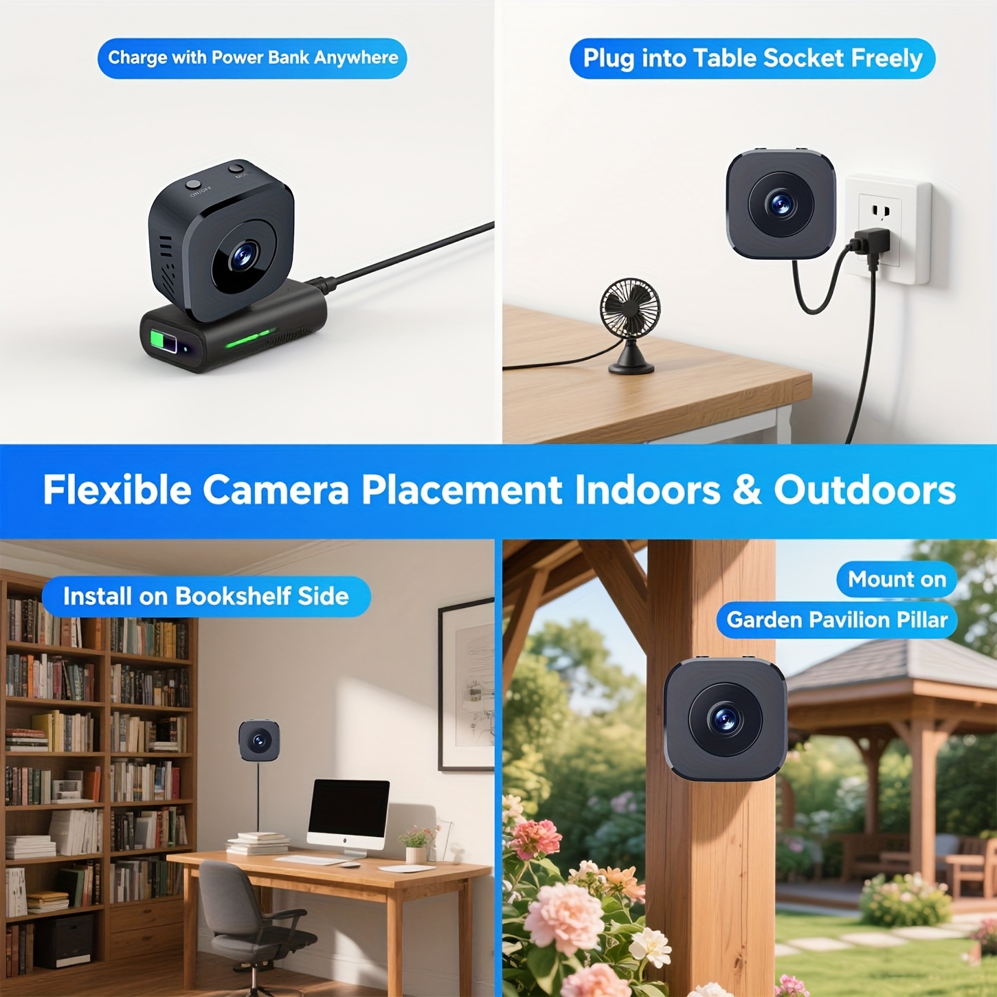 1080P HD Mini WiFi Telecamera  - Audio Music Recording recensione e prezzo
