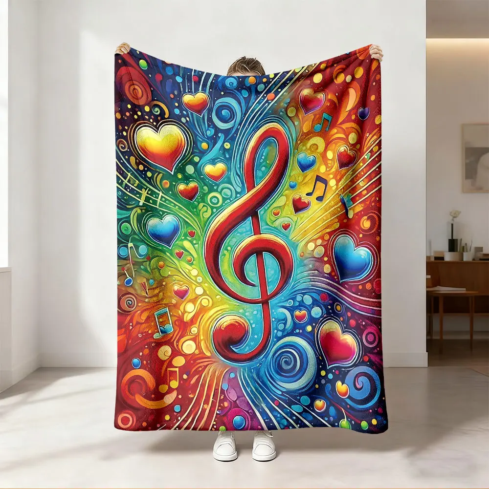 Coperta Decorativa con Note Mu - Audio To Music Sheet recensione e prezzo