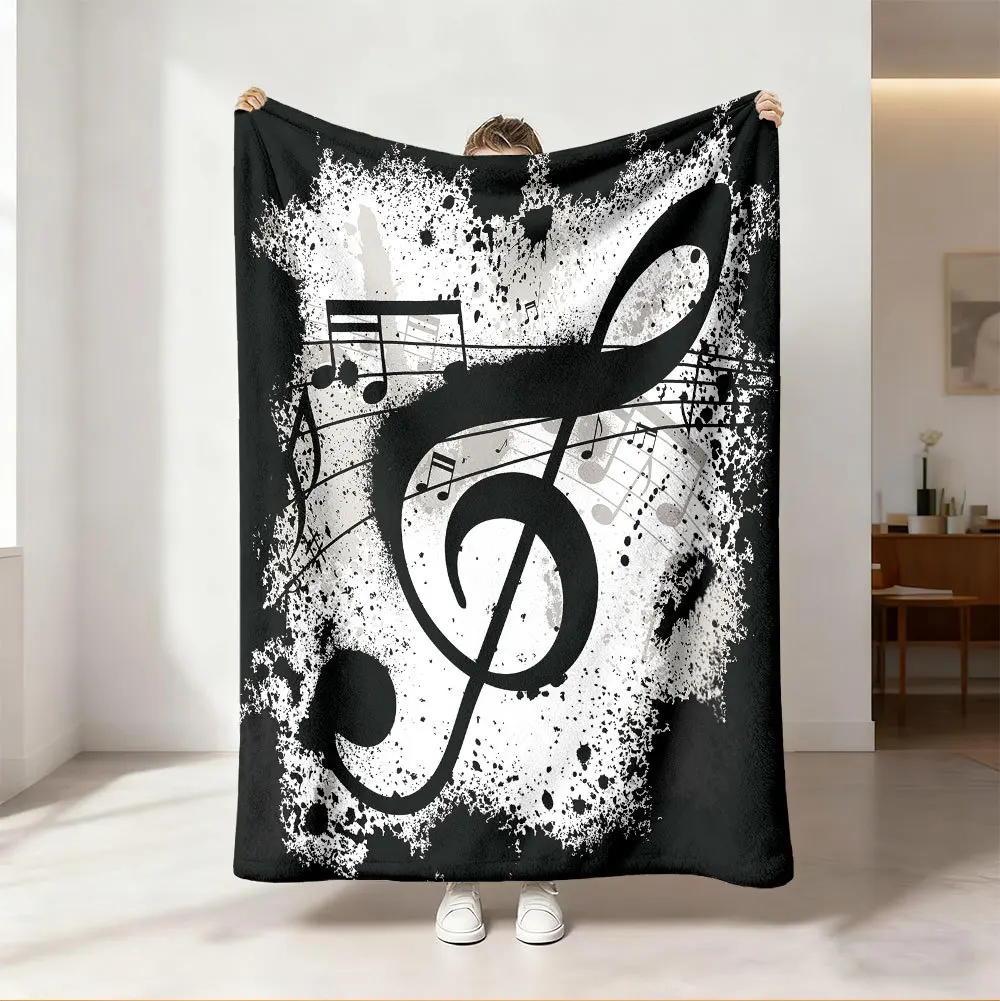 Coperta Decorativa con Note Mu - Audio To Music Sheet recensione e prezzo