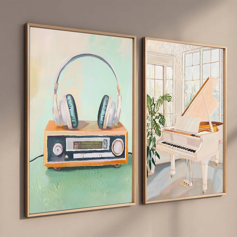 Poster Vintage in Carta con Te - Audio Music Wallpaper recensione e prezzo