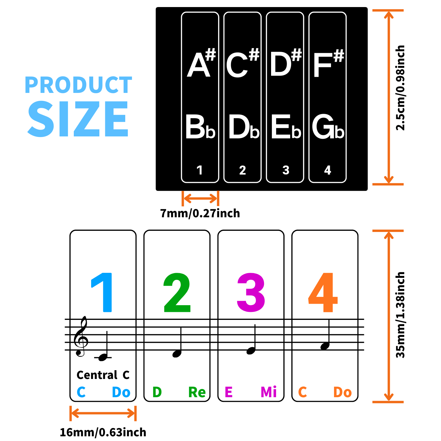 Adesivi per tastiera di pianof - Keyboard Piano 61 Key recensione e prezzo