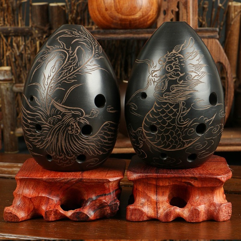 8 fori Ocarina Nero Ceramica p - Ocarina Ceramic recensione e prezzo