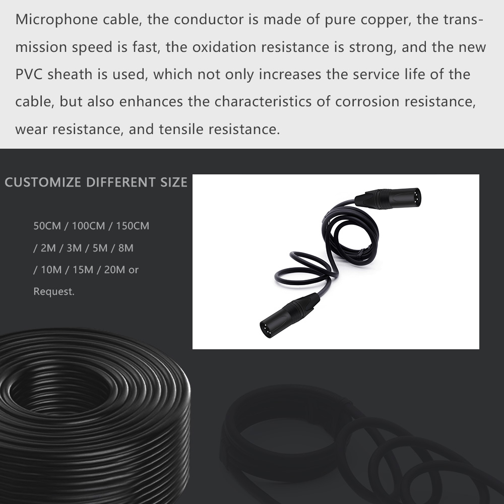 Cavo Patch bilanciato XLR masc - Cable Xlr Balanced recensione e prezzo
