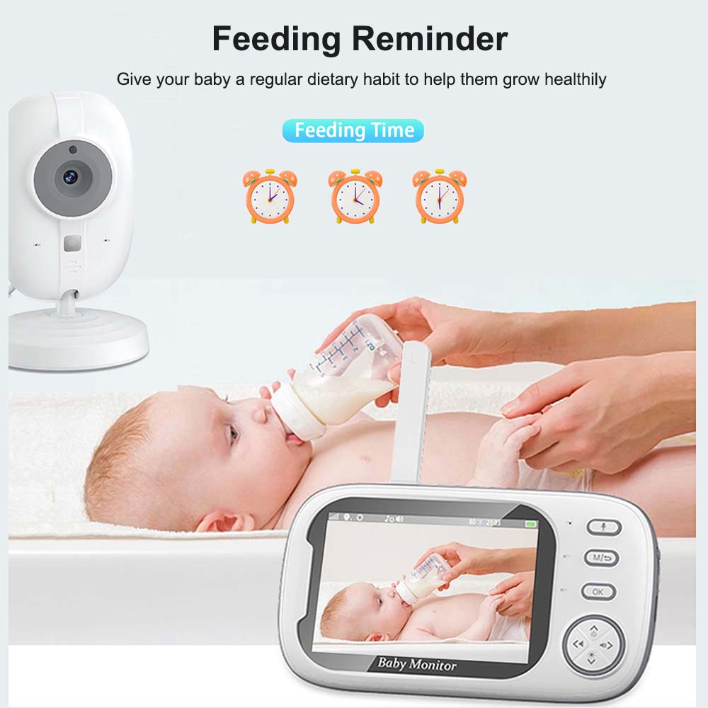 3.5'' Video Baby Monitor 2.4G  - Audio Music For Video recensione e prezzo